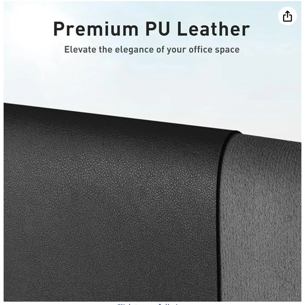 Aothia Non Slip Waterproof PU Leather Desk Pad Protector‎ 23.6